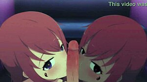 sin for me hmv pmv with cum anal assfucking blowjob compilation in crossdressing animations