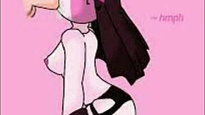 嘿，看这部周五夜狂热游戏的动漫以有趣对话方式