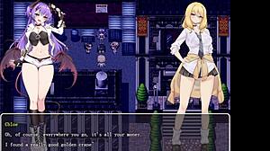 Konosuba游戏中的魅魔场景在大奶漫画动作审判2中