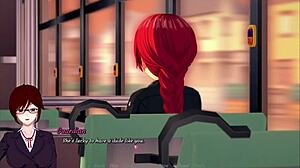 Petualangan Pejabat Membingungkan Dengan Watak Asia Matang Dalam 3D Bahagian 1