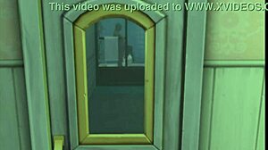 אישה בוגדת לוקחת זין שחור גדול בסימס4 פרק פורנו בין גזעי!