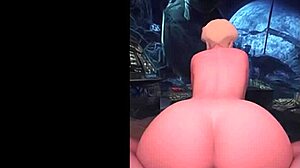 Jeg elsker å bli knepet i hundestilling i 3D hentai med blowjobs