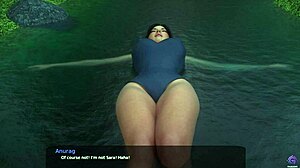 호른 의붓남동생이 드디어 큰 의붓누나랑 엮여, 3D 헨타이 씬