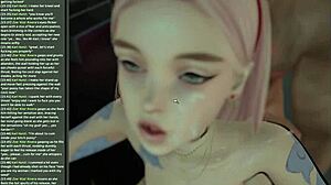 若いゾーイが初めての仕事に応募する3Dティーン18+アドベンチャー