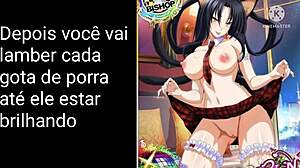 Kuroka Joi hentai assplay med pet play og CEI instruktioner