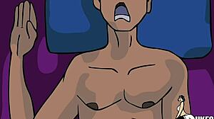 Я трахаю эту замужнюю учительницу своим большим членом, используя ее жирную жопу на свадьбе