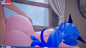 デカ尻ハentaiアクションが爆発するインテンス3Dアニメ