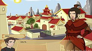 Dört Element Eğitmeni Kitap 2 Bölüm 2 Avatar Parodisi Büyük Kıç ve Göğüslerle