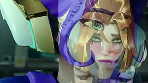 Overwatch kompilering 174 fra 22 07 25 med D.Va anime-animationer