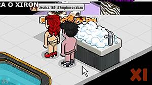 Ninfeta gostosa längtar efter älskarens kuk i het hentai möte.