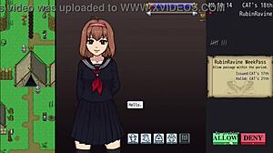 สาวอนิเมะวัยรุ่นขี่ไอ้ใหญ่ในหีเปียก