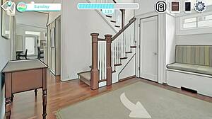 Sexnote Част 11 - Дебели сиси доведени сестри правят свирка в пародия с големи цици майка