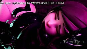 Mei เผชิญการบีบคออย่างหนักและทรยศในวิดีโอ BDSM Overwatch ตอนสุดท้าย