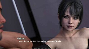 Hej, poglej to 3D hentai punco, ki dobi hardcore anal v igri