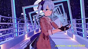 gledam novi mmd suisei ples u 3d hololive hentai