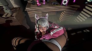 šla naživo v TV na divokú 3D creampie análovú scénu v štýle hentai