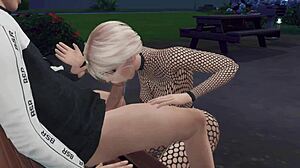 ว้าว! คู่รักหนุ่มสาว 18+ ทดลองเซ็กส์ก้นใหญ่ในสวนสาธารณะ!