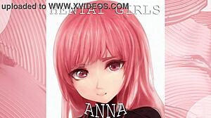Acțiune Intensă cu Fete Hentai Cu Anna în Stil Anime