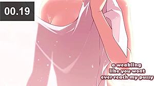 Шинонэ Эна дает легкий фемдом инструкции по дрочке в игре. Ты следуешь ее командам?