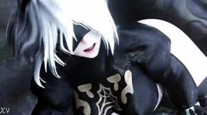 J'adore 2B de Nier Automata
