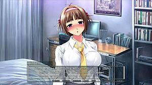 Blond og brunette store pupper MILFer tar monster kukker i creampie action med asiatiske elementer i familie serie del 5