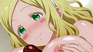 โทโมะ-ชัง และ แครอล โอลสตัน ในเรื่องสาวอนิเมะ