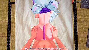 Большие Сиськи Юмемизуки Мизуки Жестко Трахают в Терапии Genshin Impact