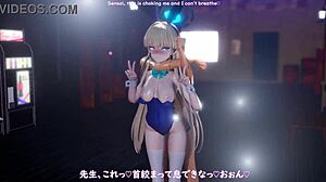 3D Rule 34 Toki i kaninsuit bliver kneppet til klimaks indtil besvimelse