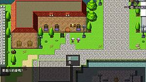 브레이브 로이스 웨딩 23: 공주가 장로들한테 큰 젖가슴 잡힘