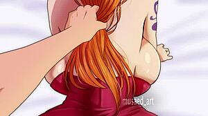 想象娜美从海贼王跳入亚洲色情冒险，每一转都惊喜！