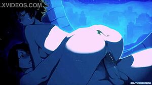 Povestea hentai necenzurată se desfășoară cu intensitate brută în fiecare scenă