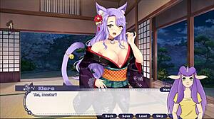 Na parte 2 da aventura ara ara da Kiara, a enfermeira catgirl sexy aguarda