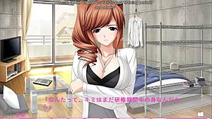 アンナがエロティカ・ユウワクで内部トレーニングの準備