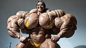 Dört kız meme büyüme yarışmasına AI animasyonunda giriyor 😍