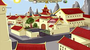 아바타 패러디 노예 루트 트레이너 19화: 강렬한 BDSM 액션