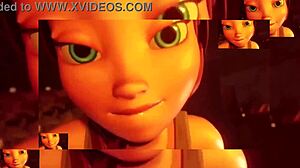 ราชินีแอนนาซ่อนความลับเซ็กซี่ในฟรอซน ขณะสำรวจการจูบและปาร์ตี้เลสเบี้ยน