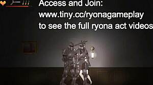 Hrám tú peknú dámu v rituáli s rytierom v 2022 hentai hre.