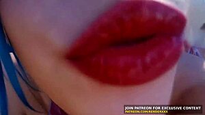 Jinx i League of Legends hentai titjob med cum på ansigtet