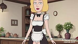 Compilação Sexy Nua Beth em Rick and Morty Hentai AI!