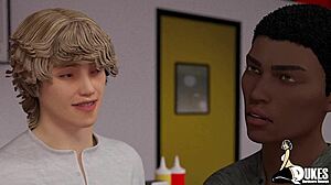 Пышная PAWG MILF скачет на огромном хуе, сиськи подпрыгивают. Порно