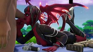 Malice felace Fortnite v 3D Rule 34 SFM animace
