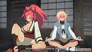 मिसफिटबाइट - गिल्टी प्लेजर - बाइकेन और ब्रिजेट गिल्टी गियर हेंटाई एनिमे 2D एनिमेशन