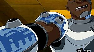 Анимированный хентай с аналом и двойным проникновением