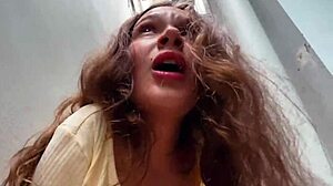 Nyilvános dugás az első randin dupla cumshot a számba