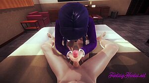 トドコロ・メグミの激しい出会い in 食戟のソーマ3D