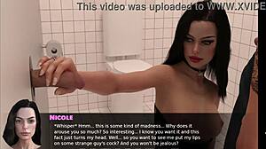 Vzburjenje v cuckold igrah v NTR pornu