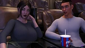 Офис история за съблазнителна MILF