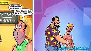 Трах в туалете заправки за деньги