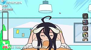 Альбедо Оверлорд полная сцена компиляция кремпай с стонами оргазмов в доме игры рул 34 хентай мультфильм