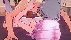 Miluju sledovat, jak Caelus a Fu Xuan mají sex v tomhle hentai